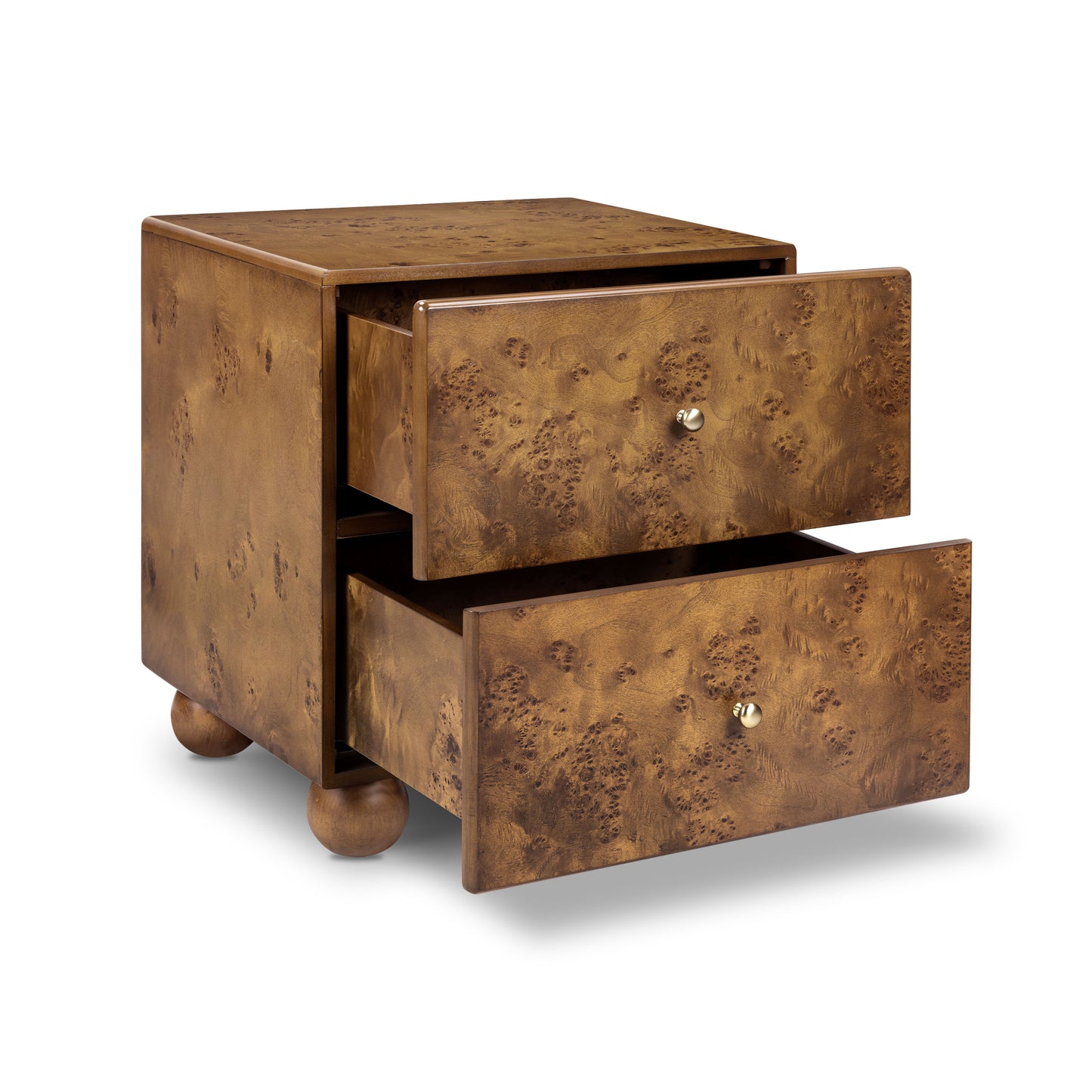 Malea Nightstand | Burl Walnut