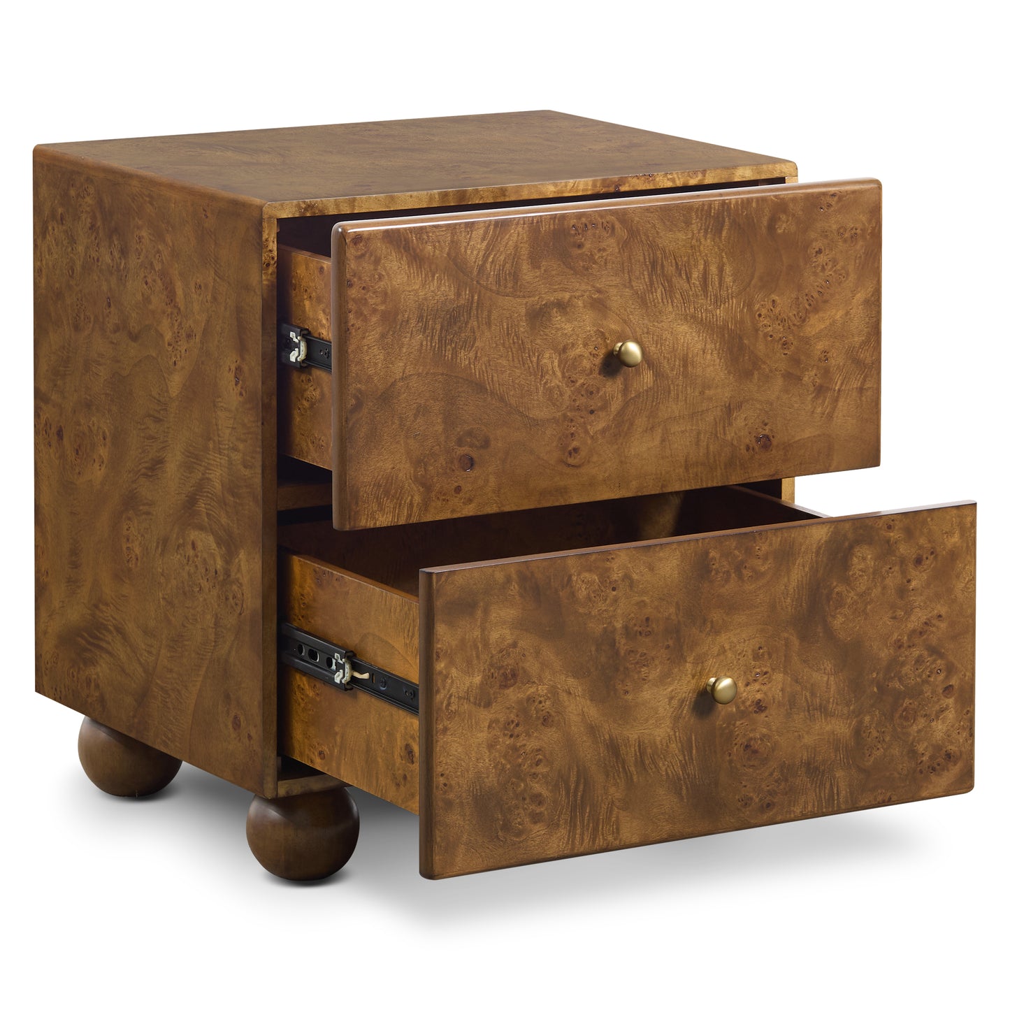 Malea Nightstand | Burl Walnut