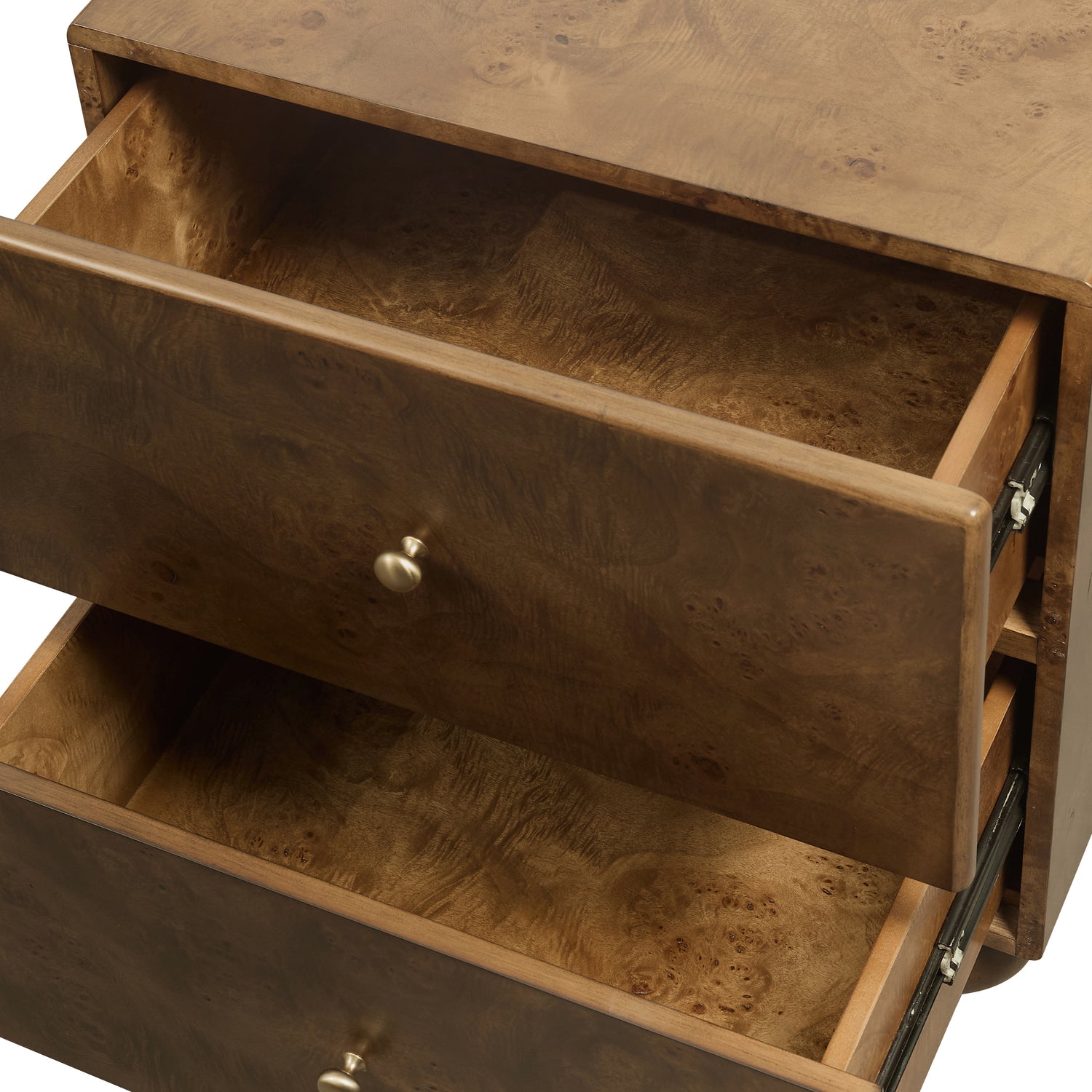 Malea Nightstand | Burl Walnut 