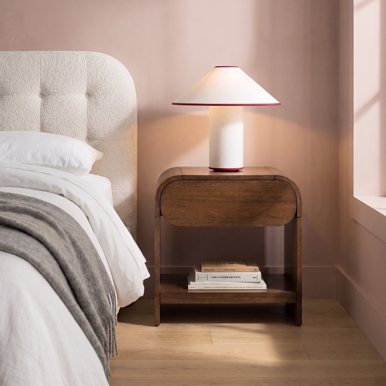 Aledo Nightstand | Walnut lifestyle_image