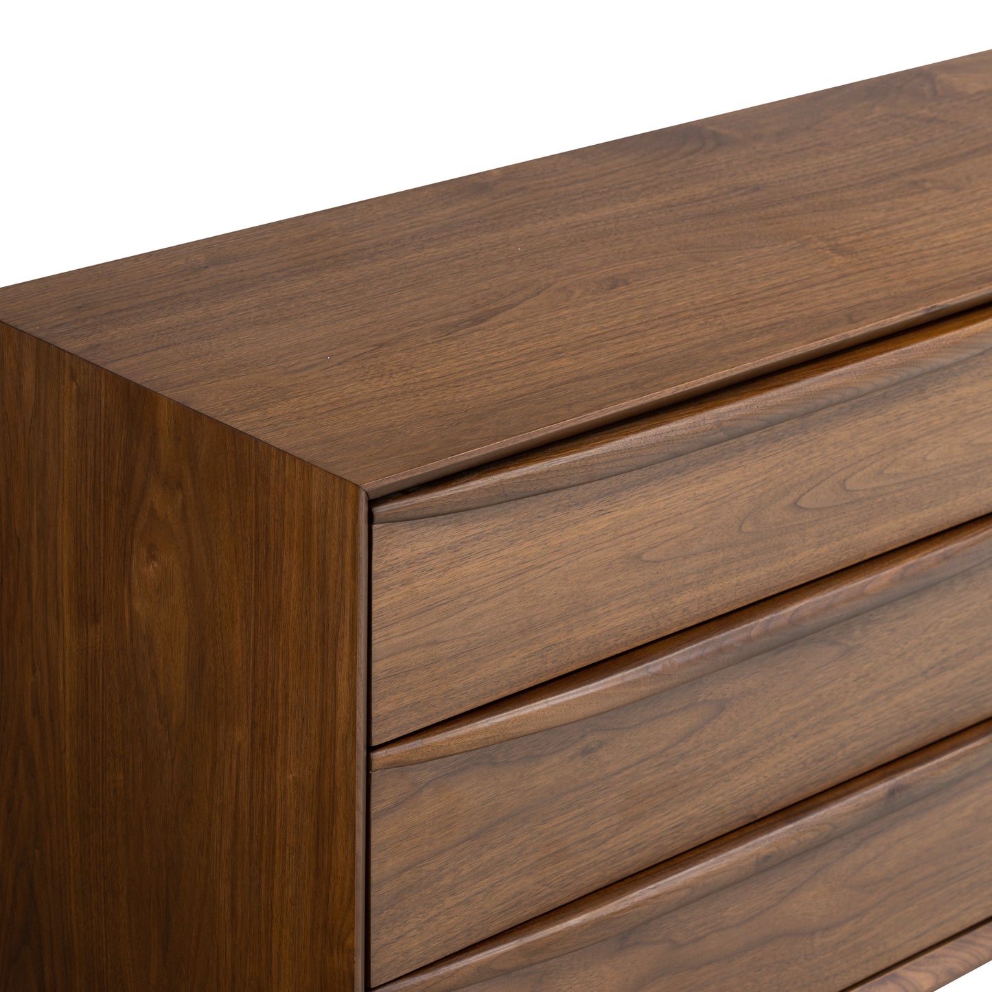 Cura 6 Drawer Dresser | Walnut