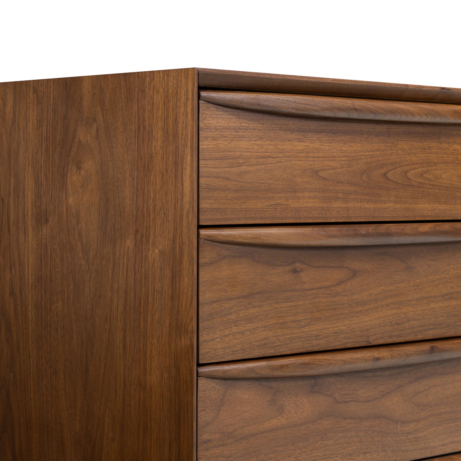 Cura 6 Drawer Dresser | Walnut 