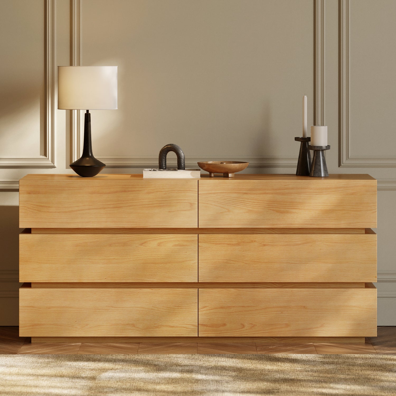 Toledo Nightstand | Oak lifestyle_image