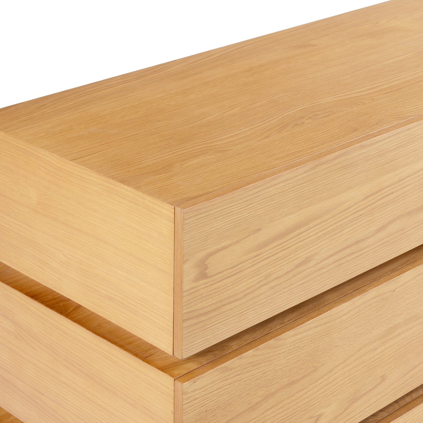 Pino 6 Drawer Dresser | Oak