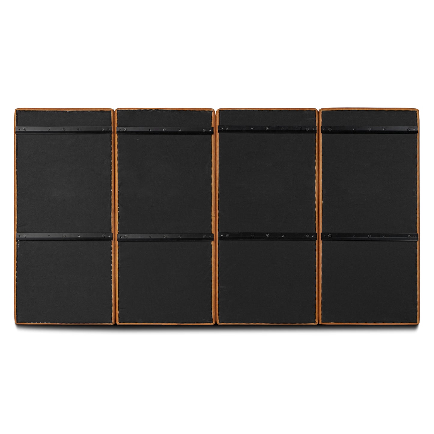 Napa Leather Bed Headboard | Saddle Tan | King