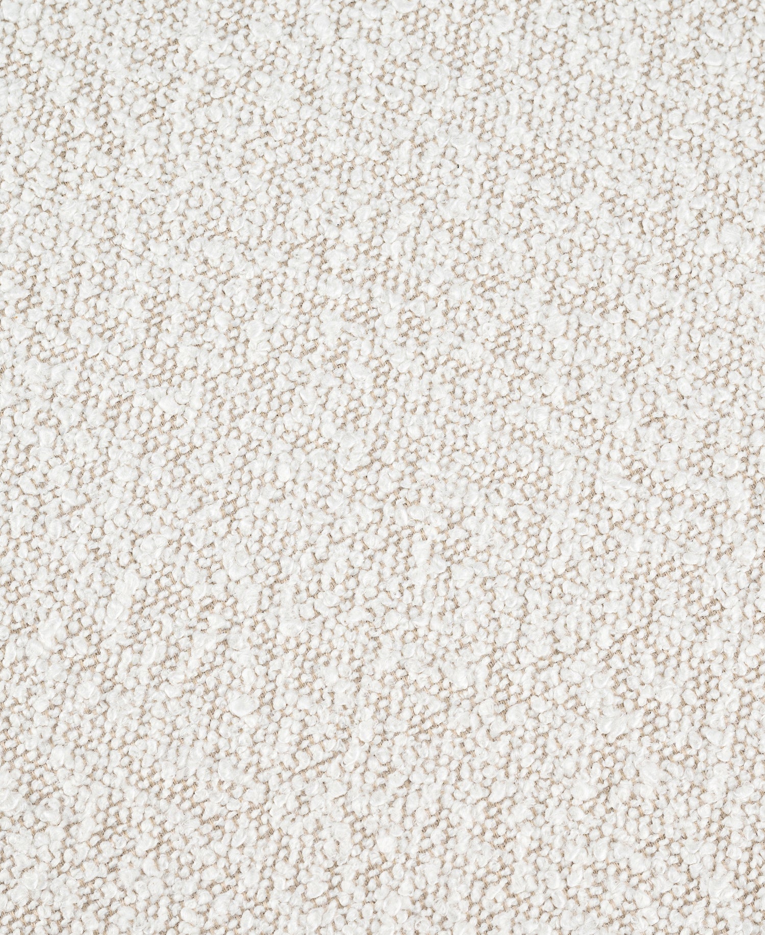 Orbit Bed | Froth White Boucle | Queen 