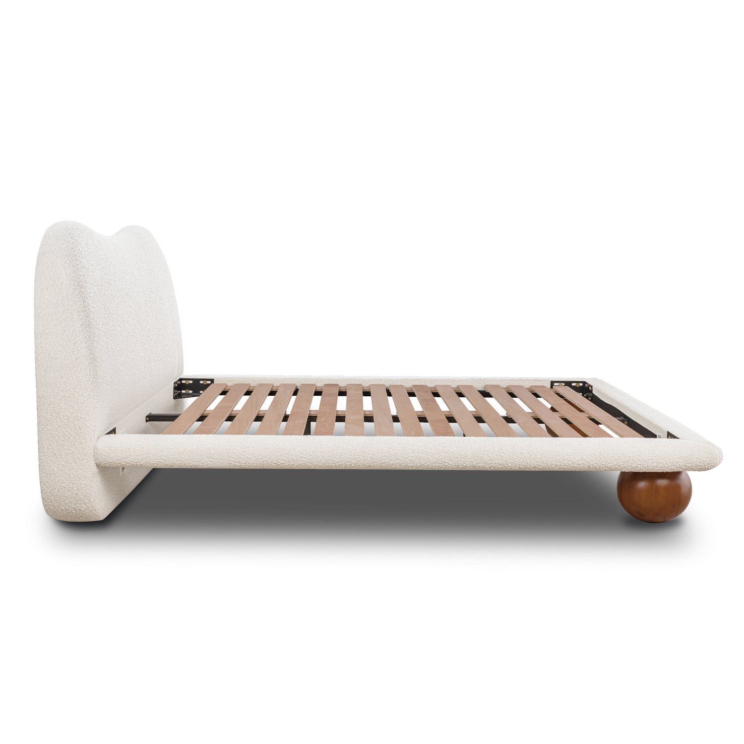 Orbit Bed | Froth White Boucle | King 