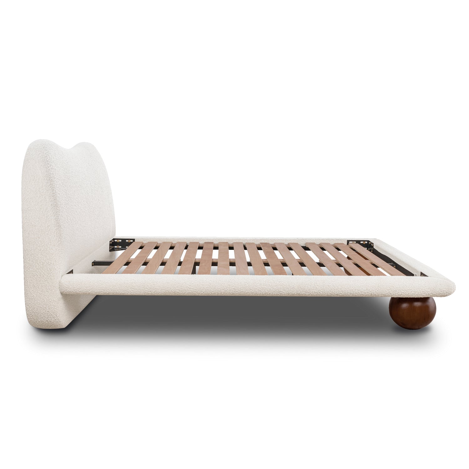 Orbit Bed | Froth White Boucle | King 