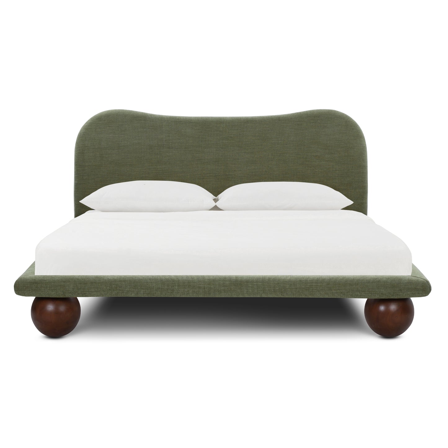 Orbit Bed - Performance Chenille | Moss Green