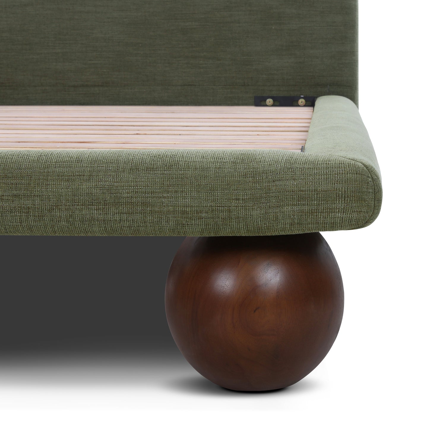 Orbit Bed - Performance Chenille | Moss Green