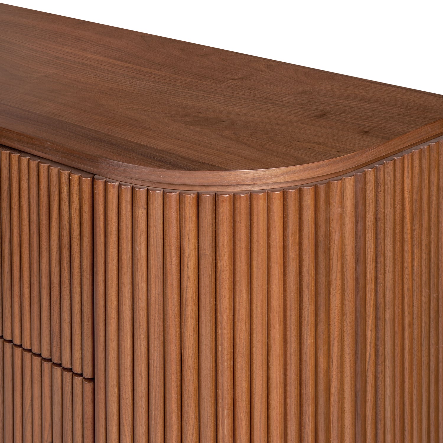Noir 6 Drawer Dresser | Walnut 