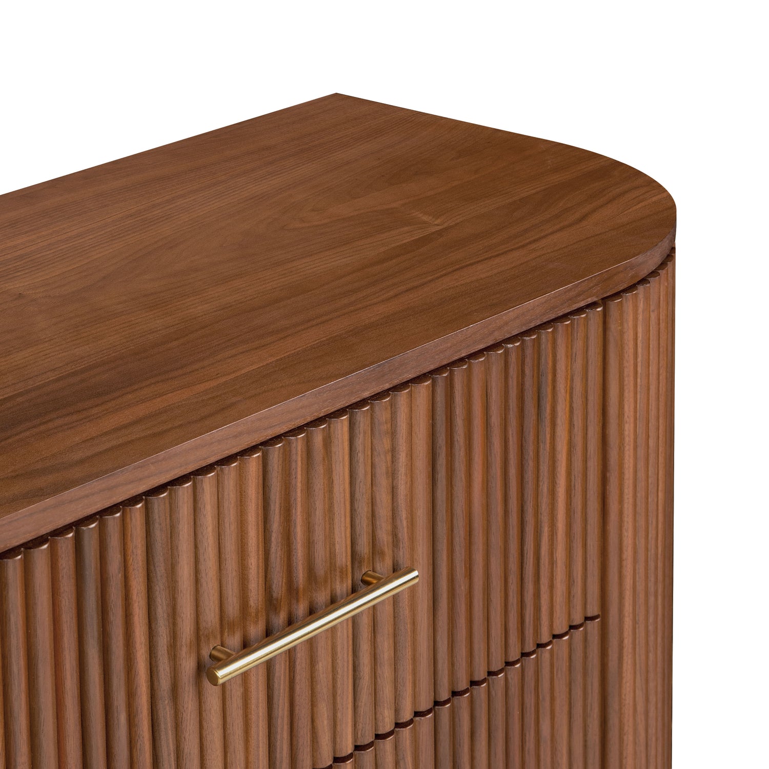 Noir 6 Drawer Dresser | Walnut 