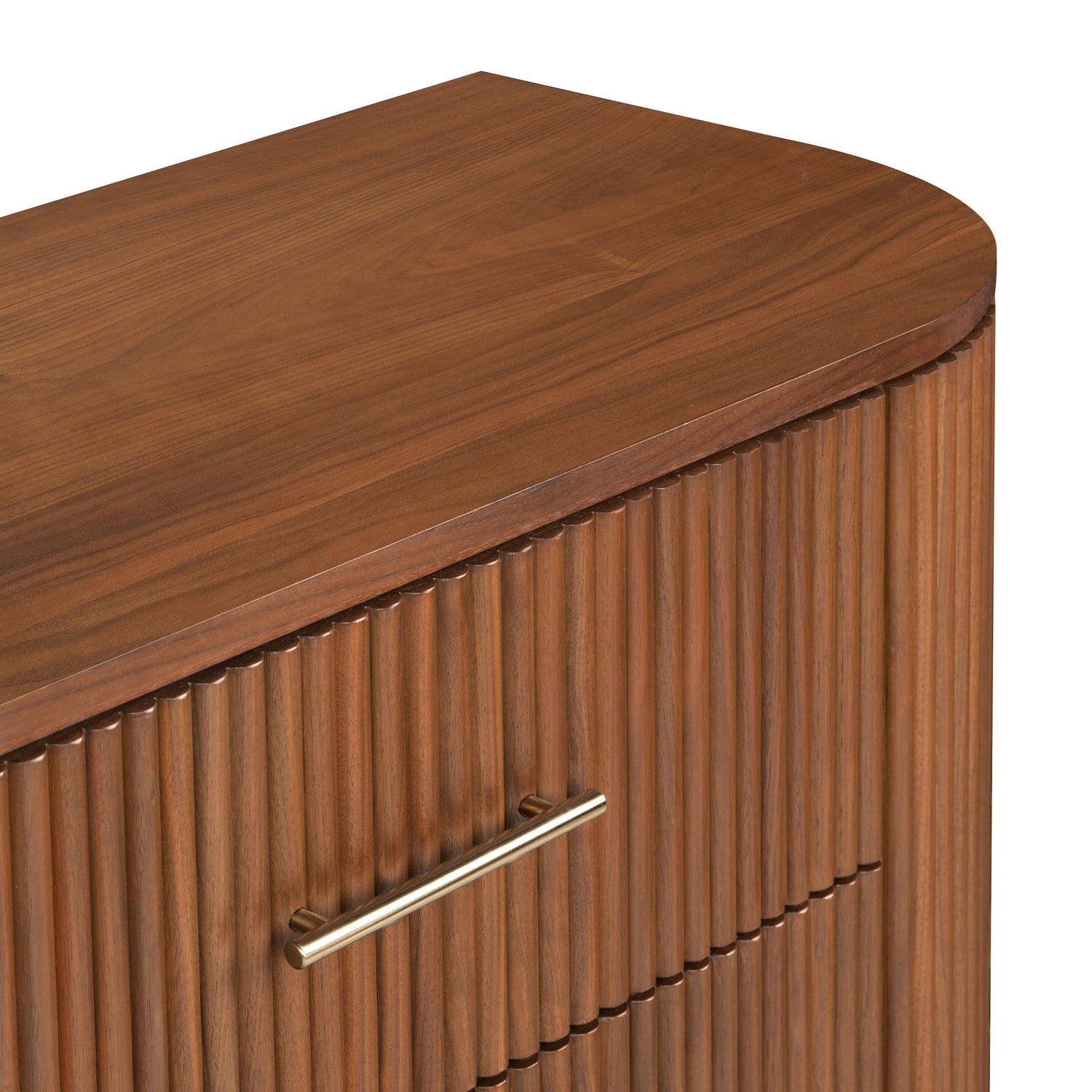 Noir 6 Drawer Dresser | Walnut 