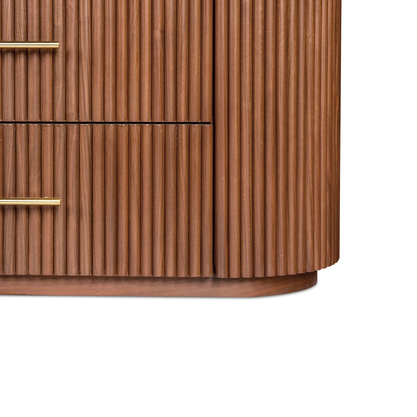Noir 6 Drawer Dresser | Walnut