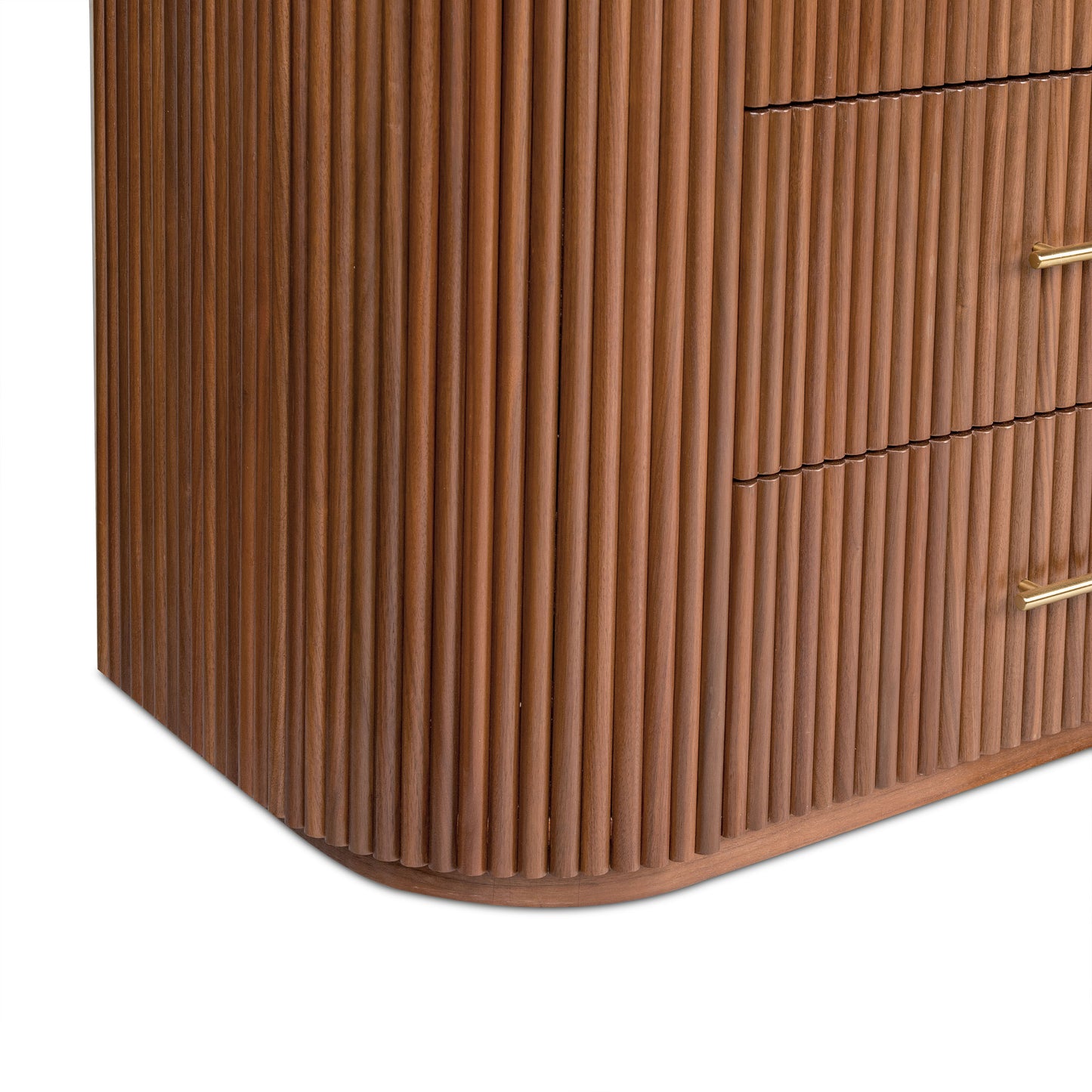 Noir 6 Drawer Dresser | Walnut