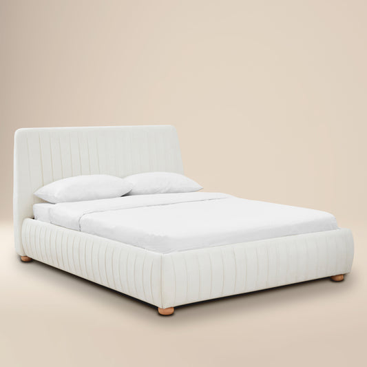 Hades Bed | Mello White | Queen