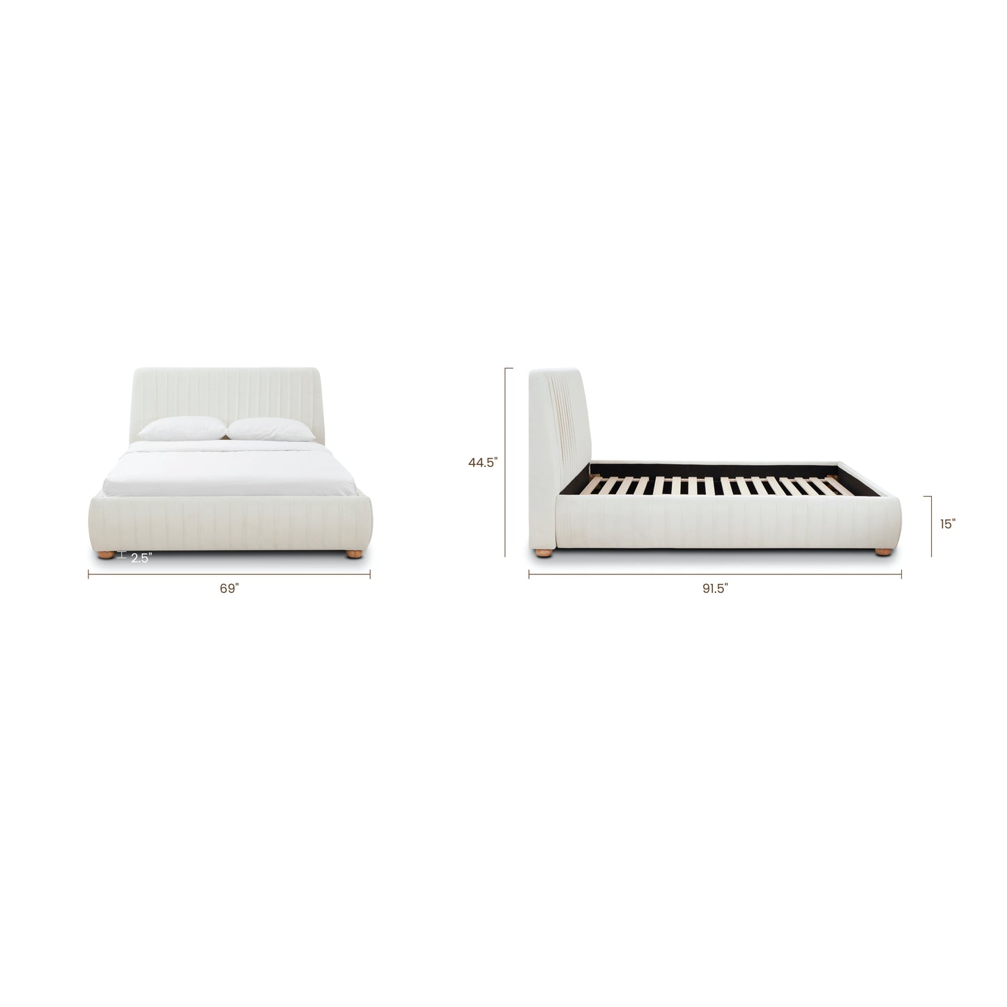 Hades Bed | Mello White