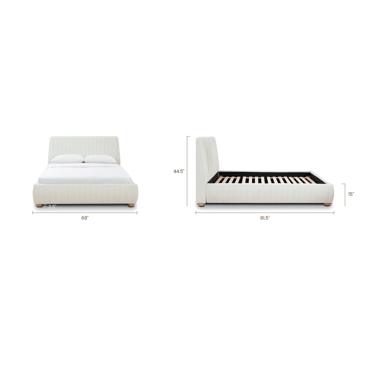 Hades Bed | Mello White 