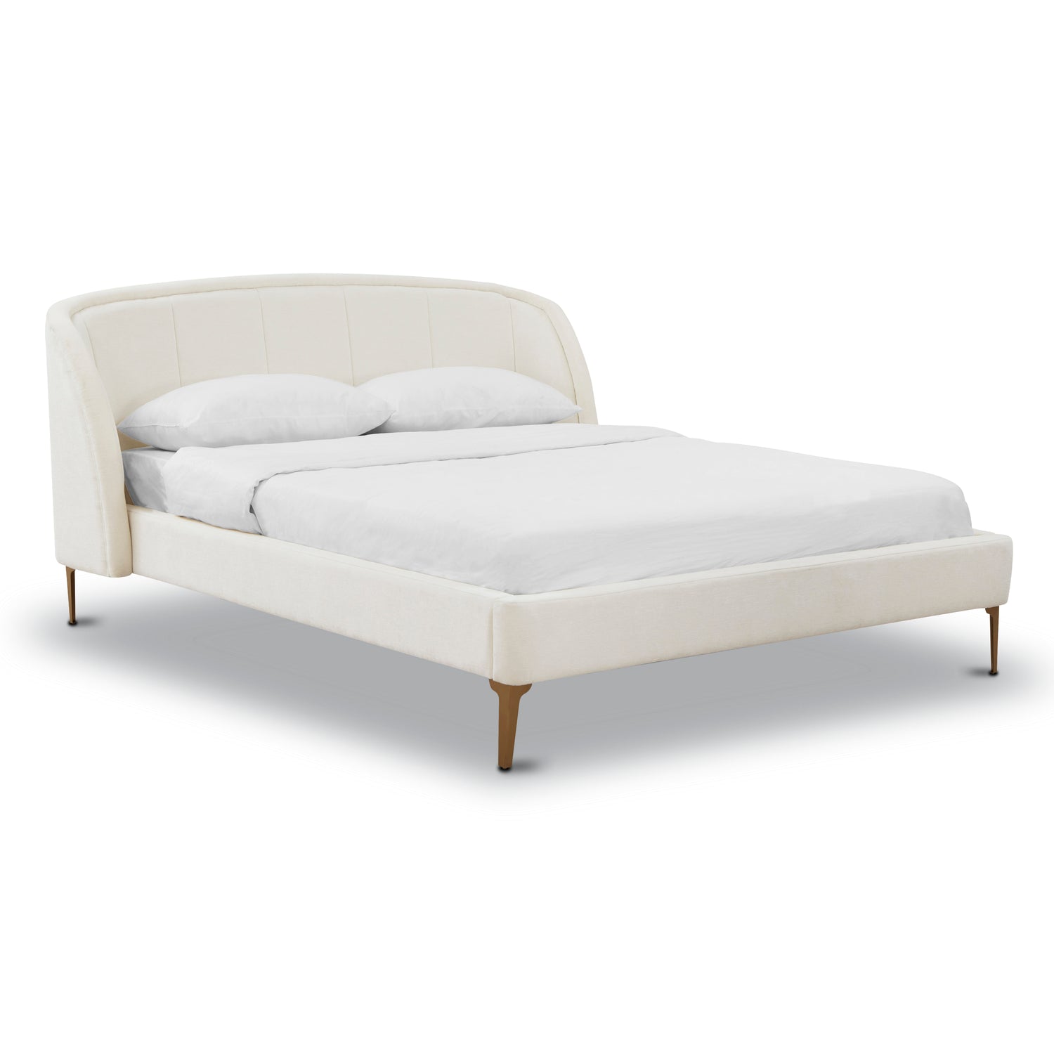 Hestia Bed | Mello White 