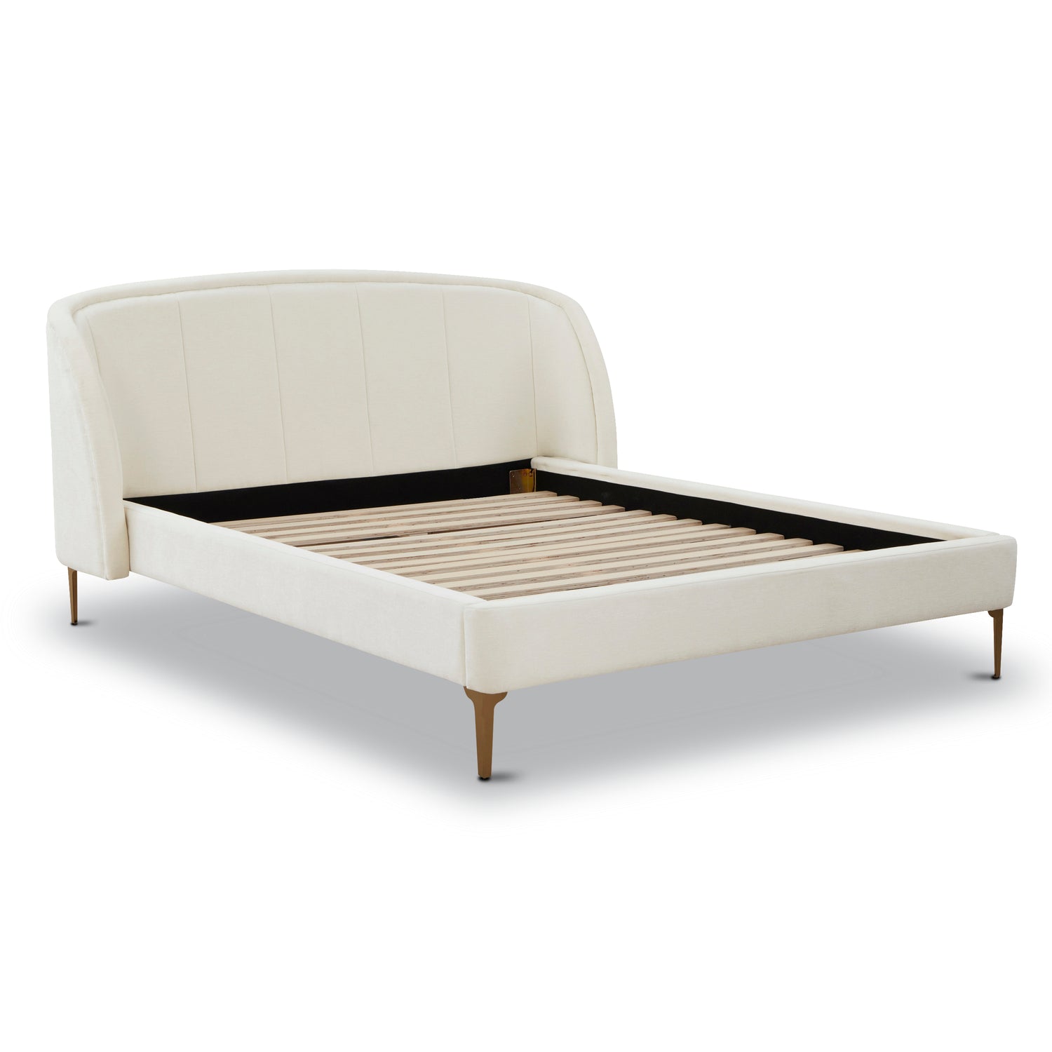 Hestia Bed | Mello White 
