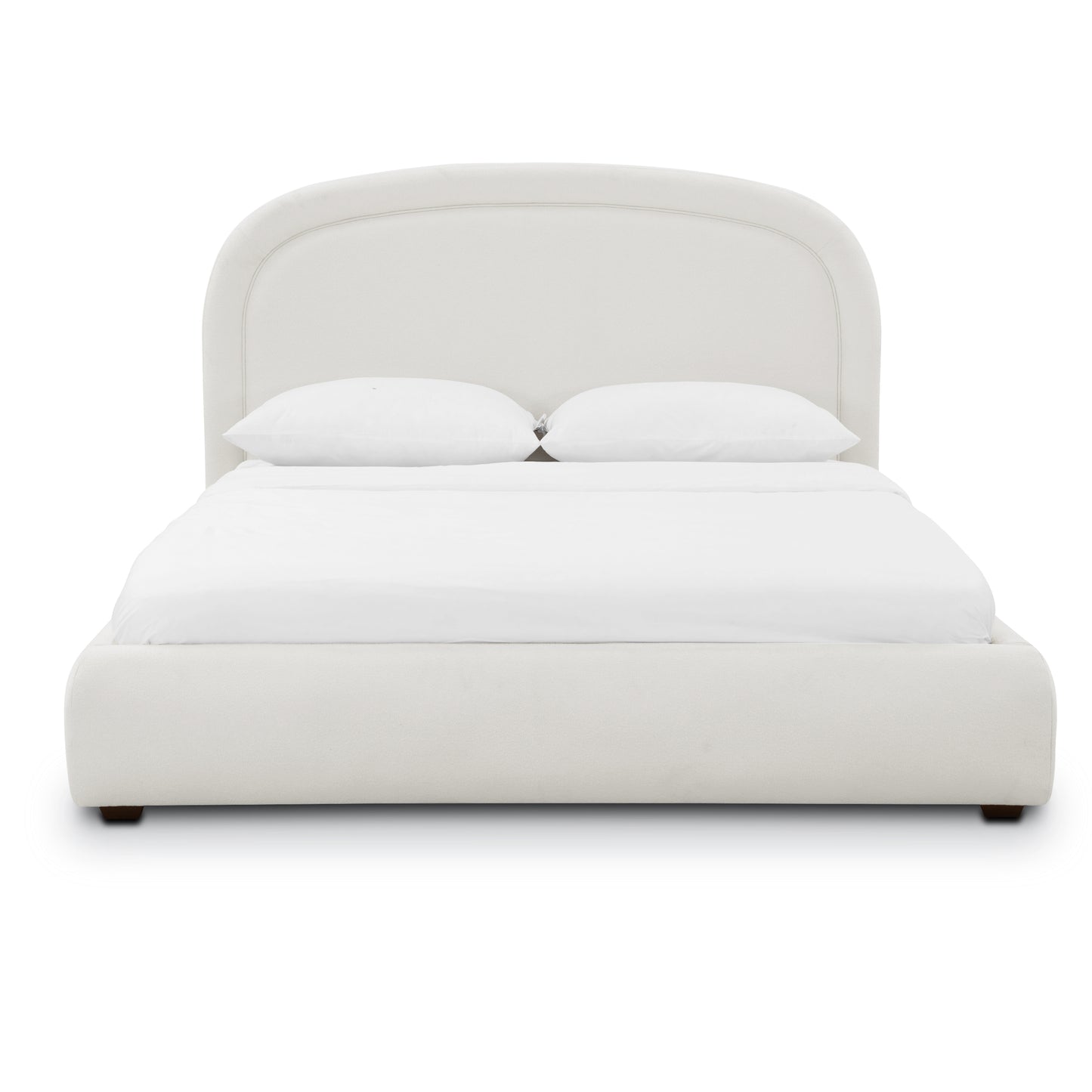 Plato Bed | Polar White
