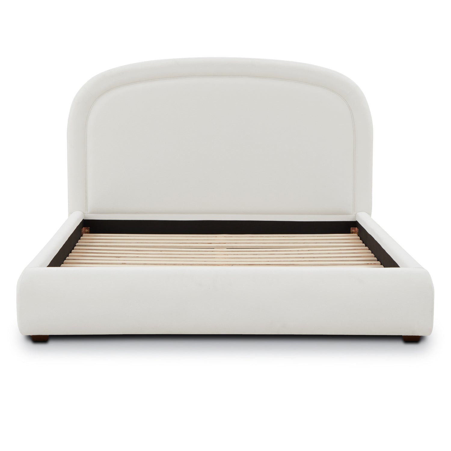 Plato Bed | Polar White 