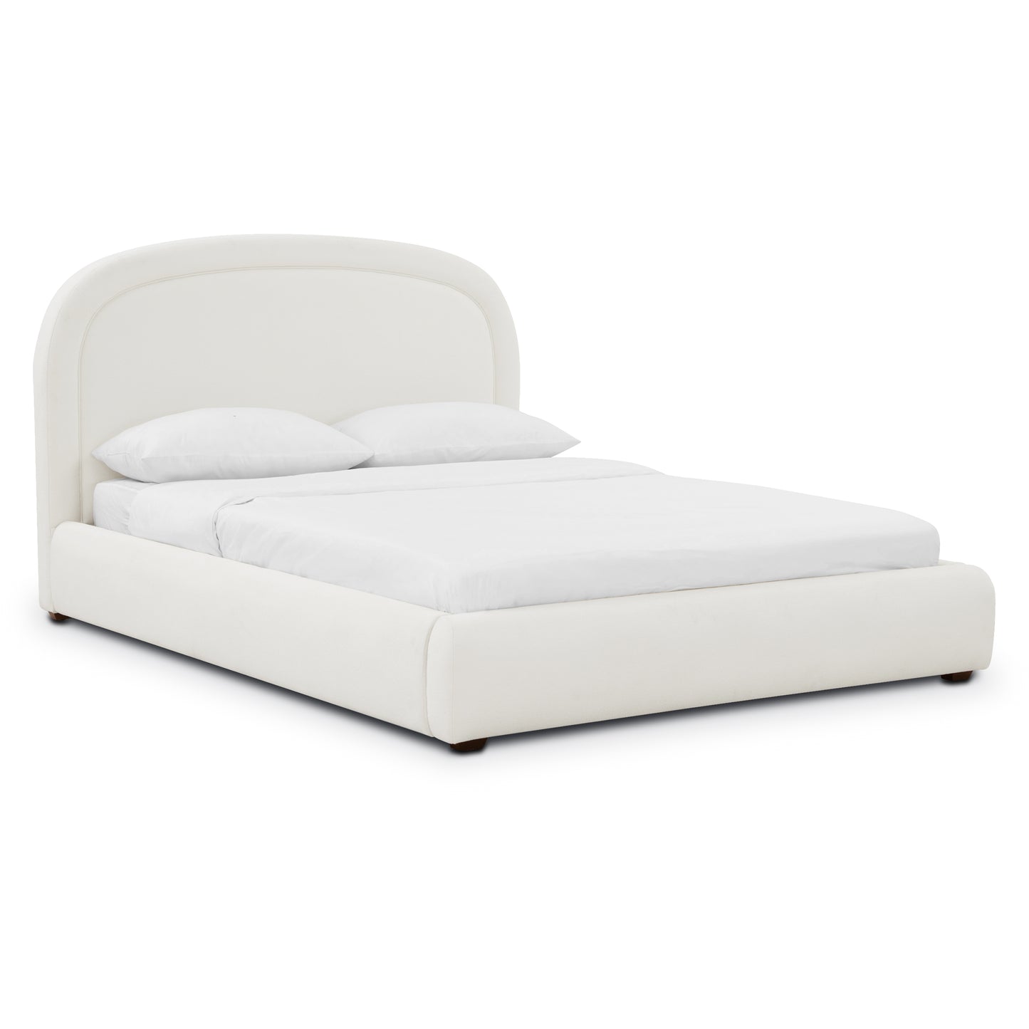 Plato Bed | Polar White