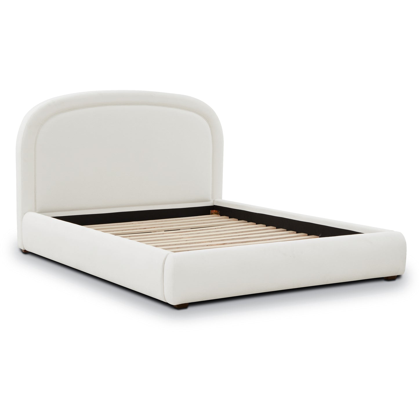 Plato Bed | Polar White