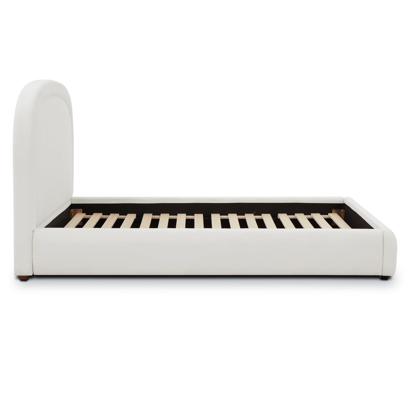 Plato Bed | Polar White