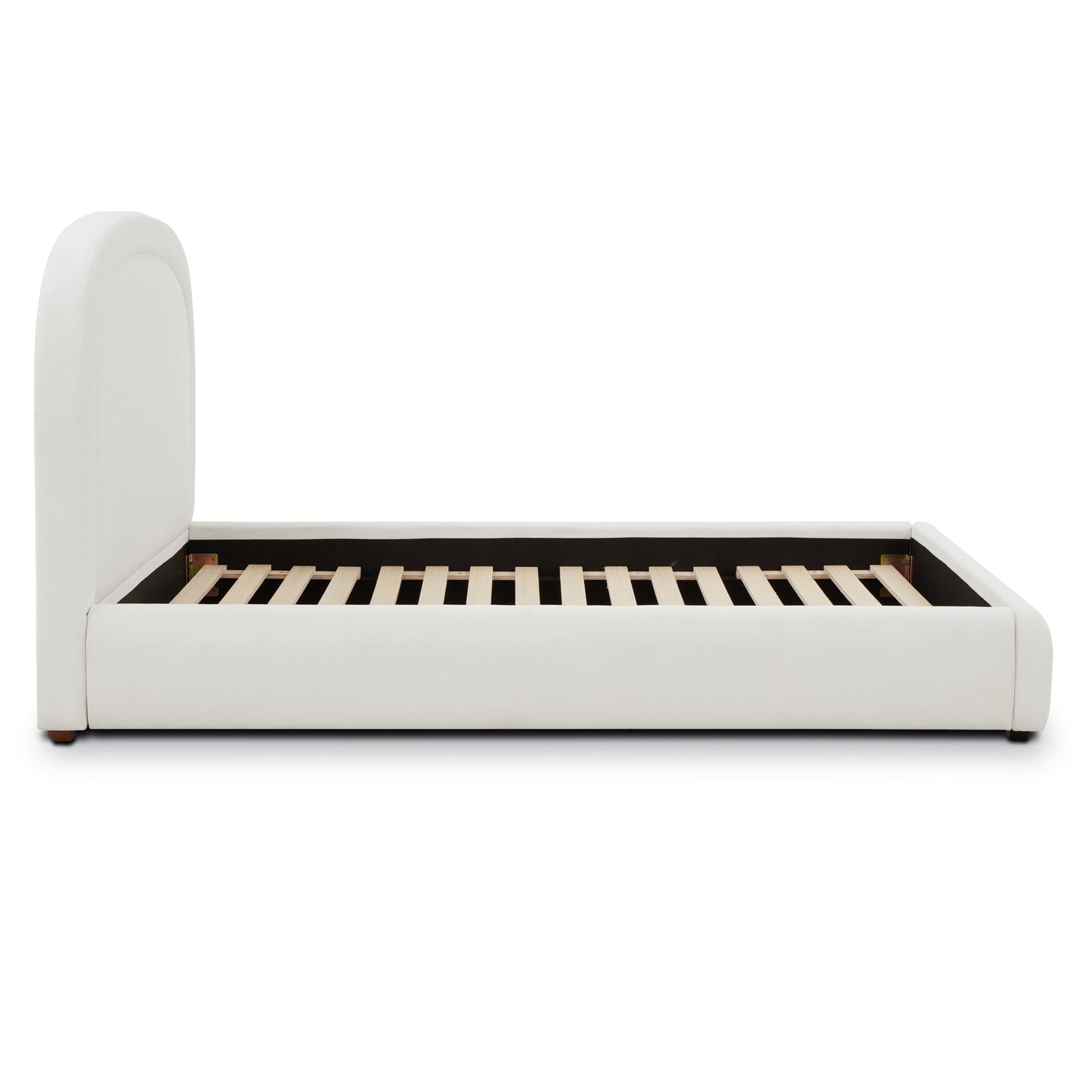 Plato Bed | Polar White 