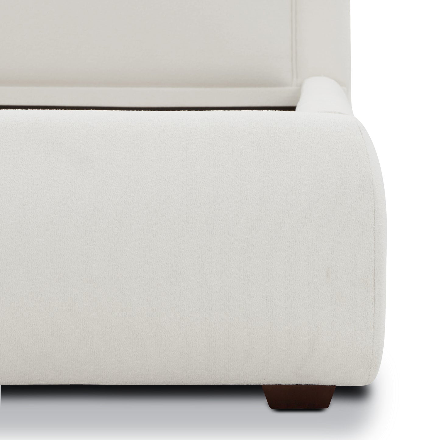 Plato Bed | Polar White