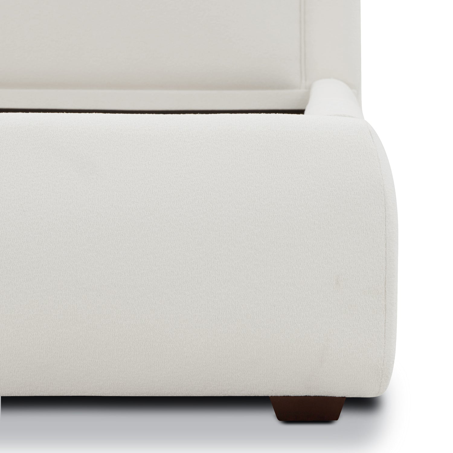 Plato Bed | Polar White 