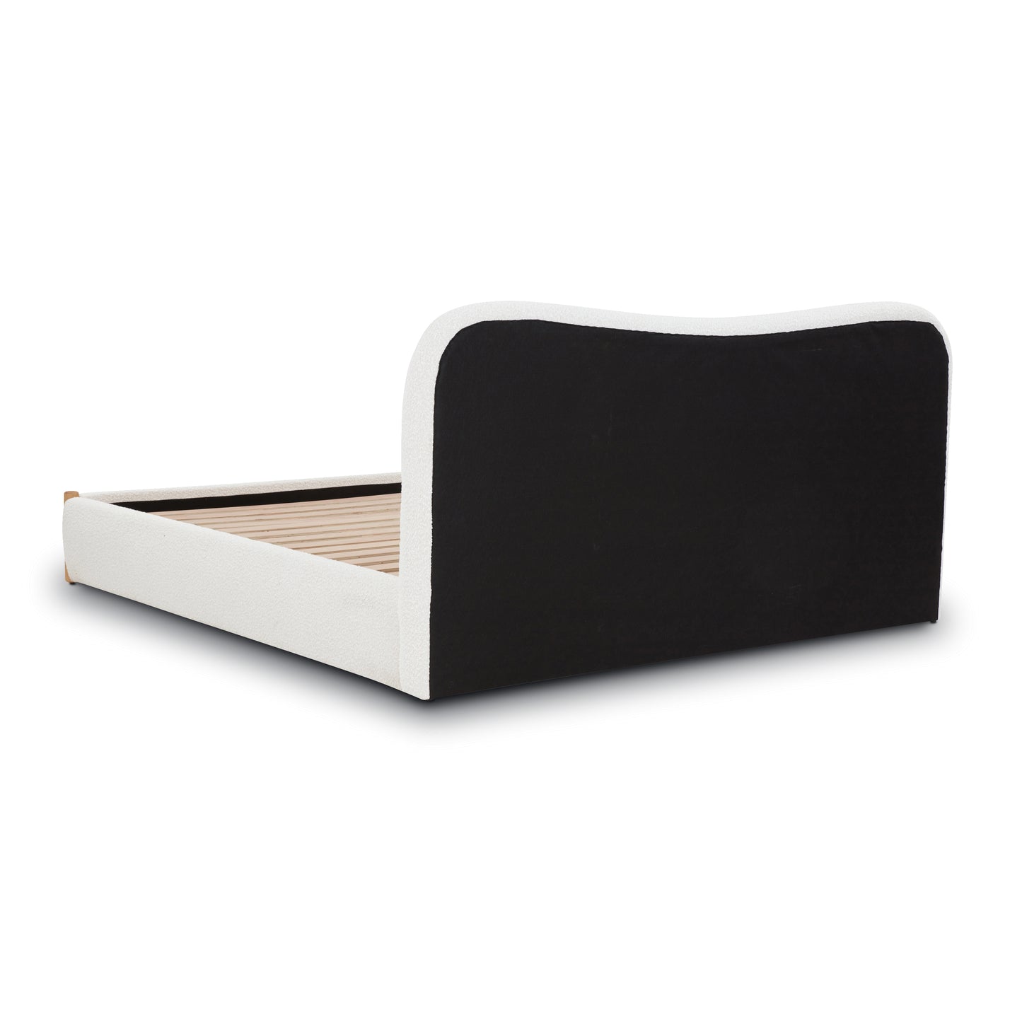Hayde Bed | Froth White Boucle
