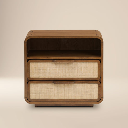 Neva Nightstand | Reposado Oak