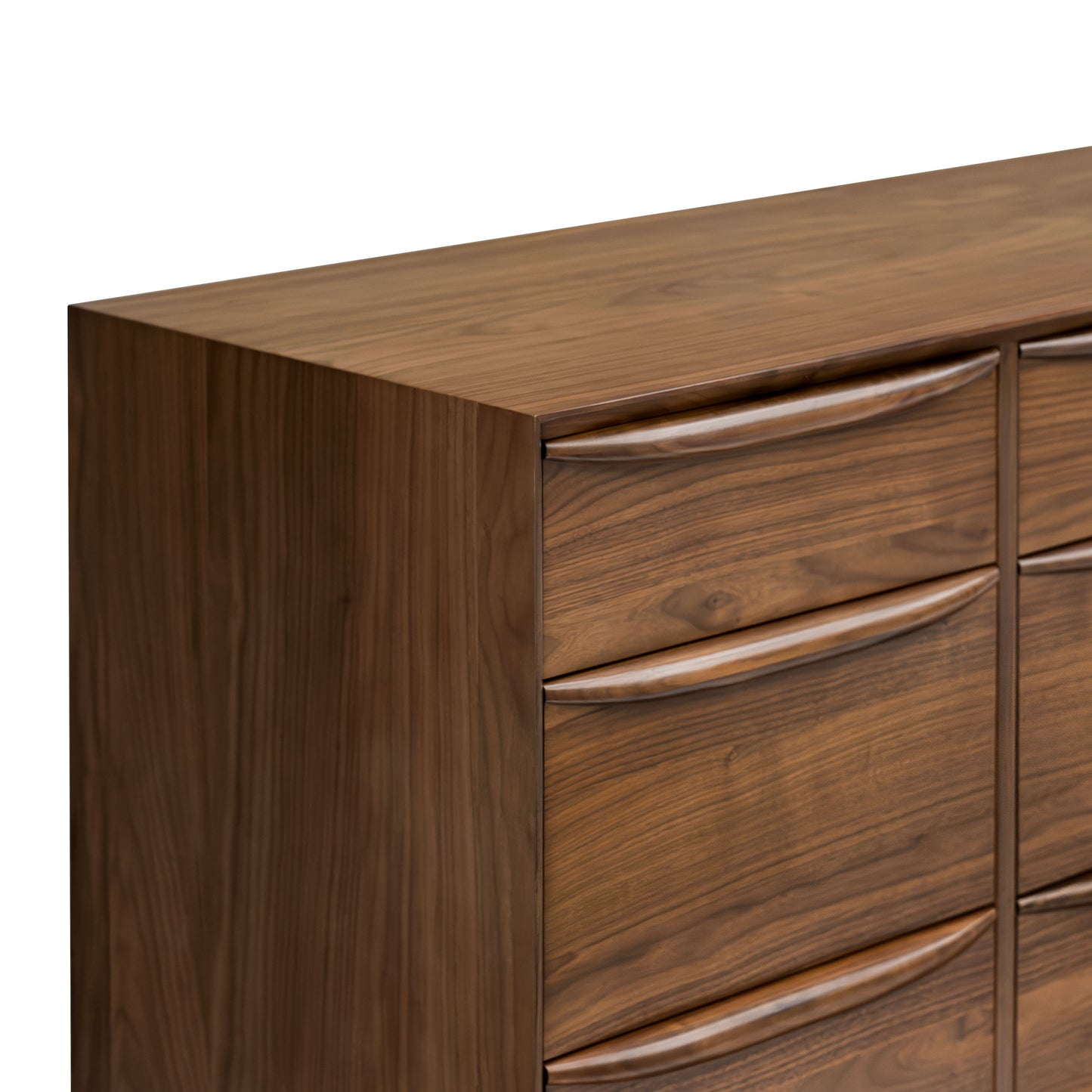Cura 9 Drawer Dresser | Walnut