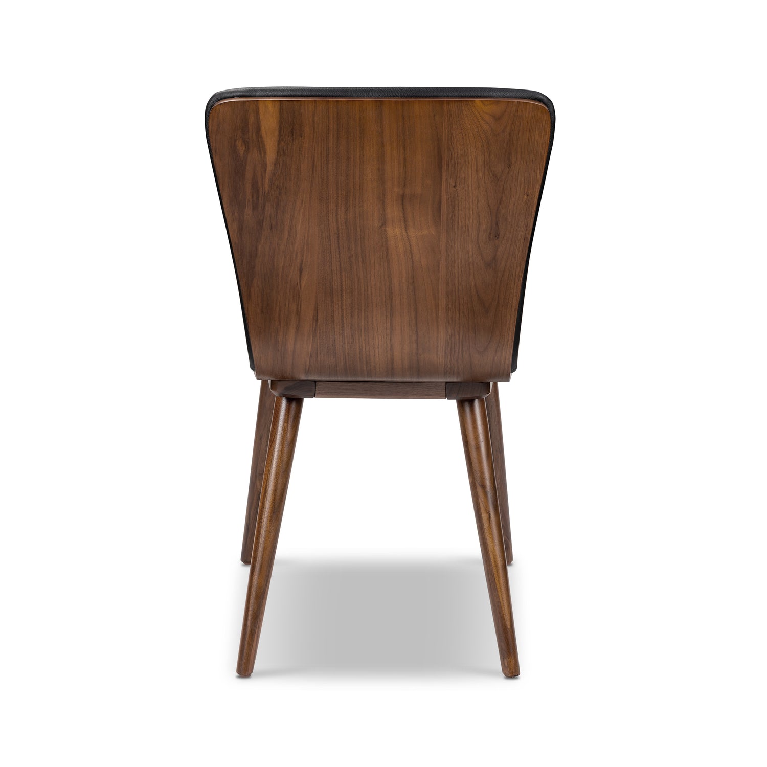 Arlo Leather Dining Chair | Walnut/Black 