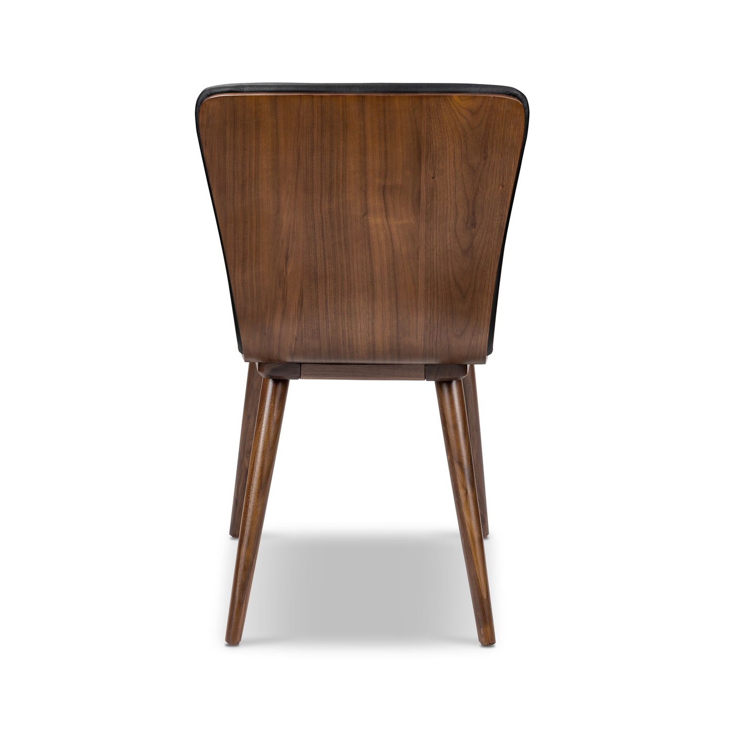 Arlo Leather Dining Chair | Walnut/Black