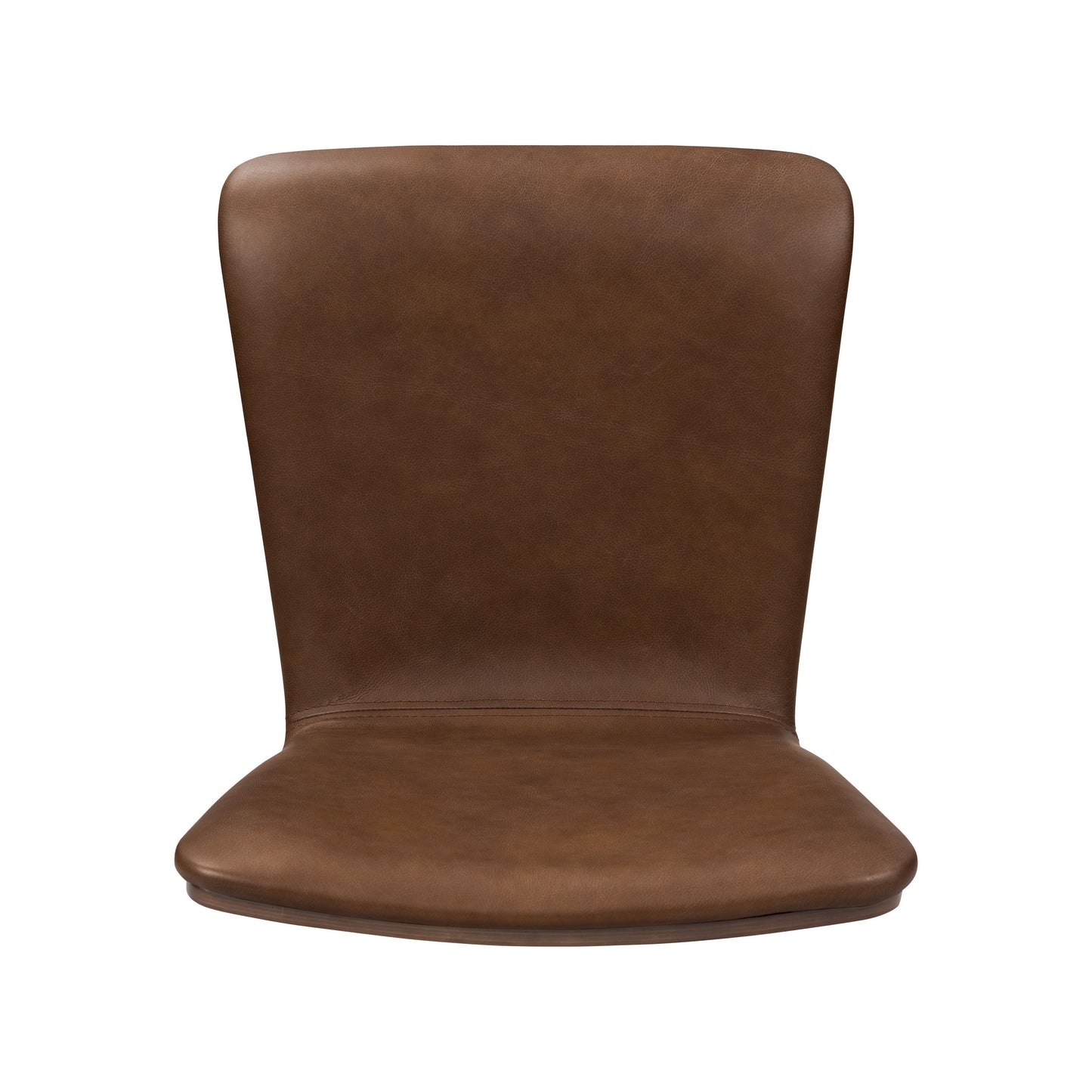 Arlo Leather Dining Chair | Walnut/Brown