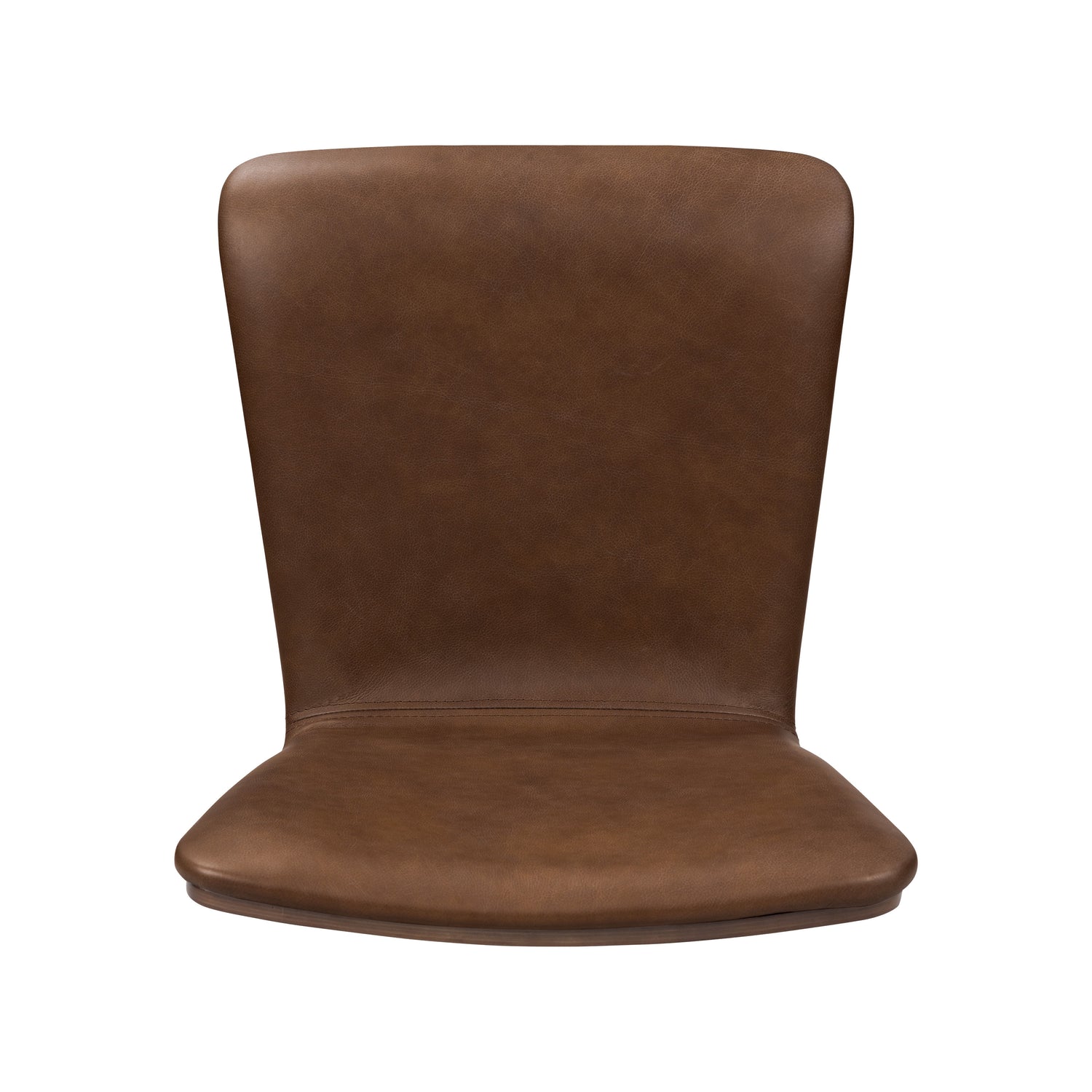 Arlo Leather Dining Chair | Walnut/Brown 