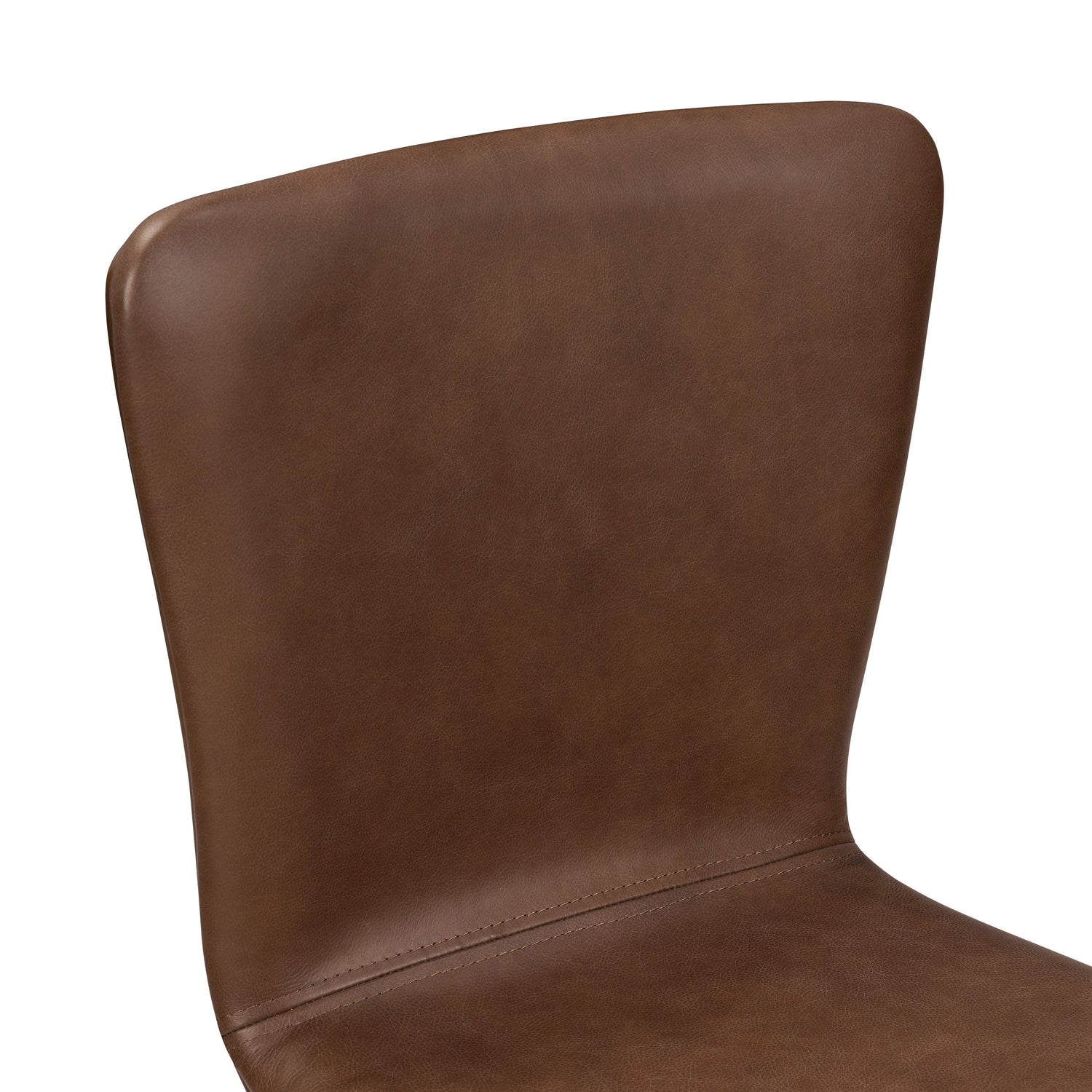 Arlo Leather Dining Chair | Walnut/Brown 