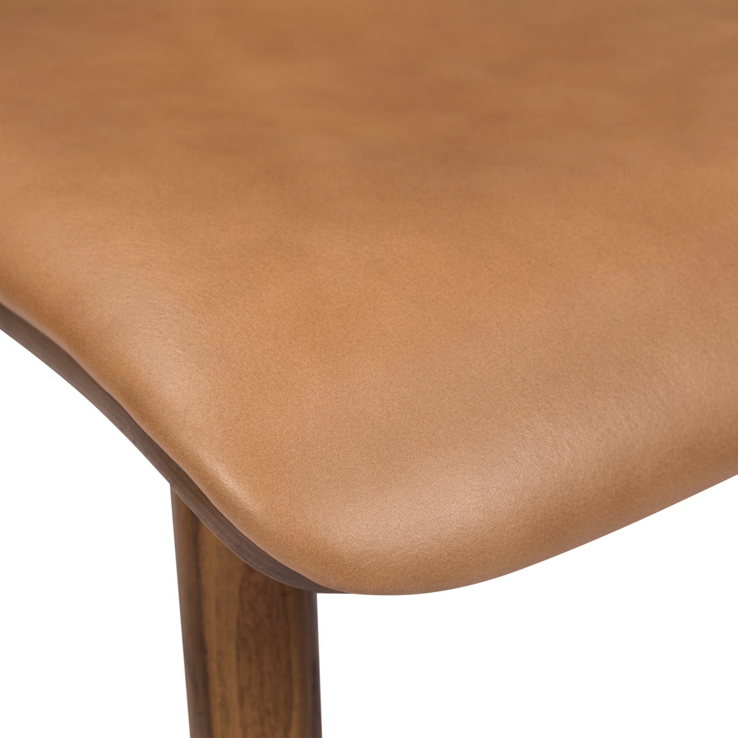 Arlo Leather Dining Chair | Walnut/Tan 