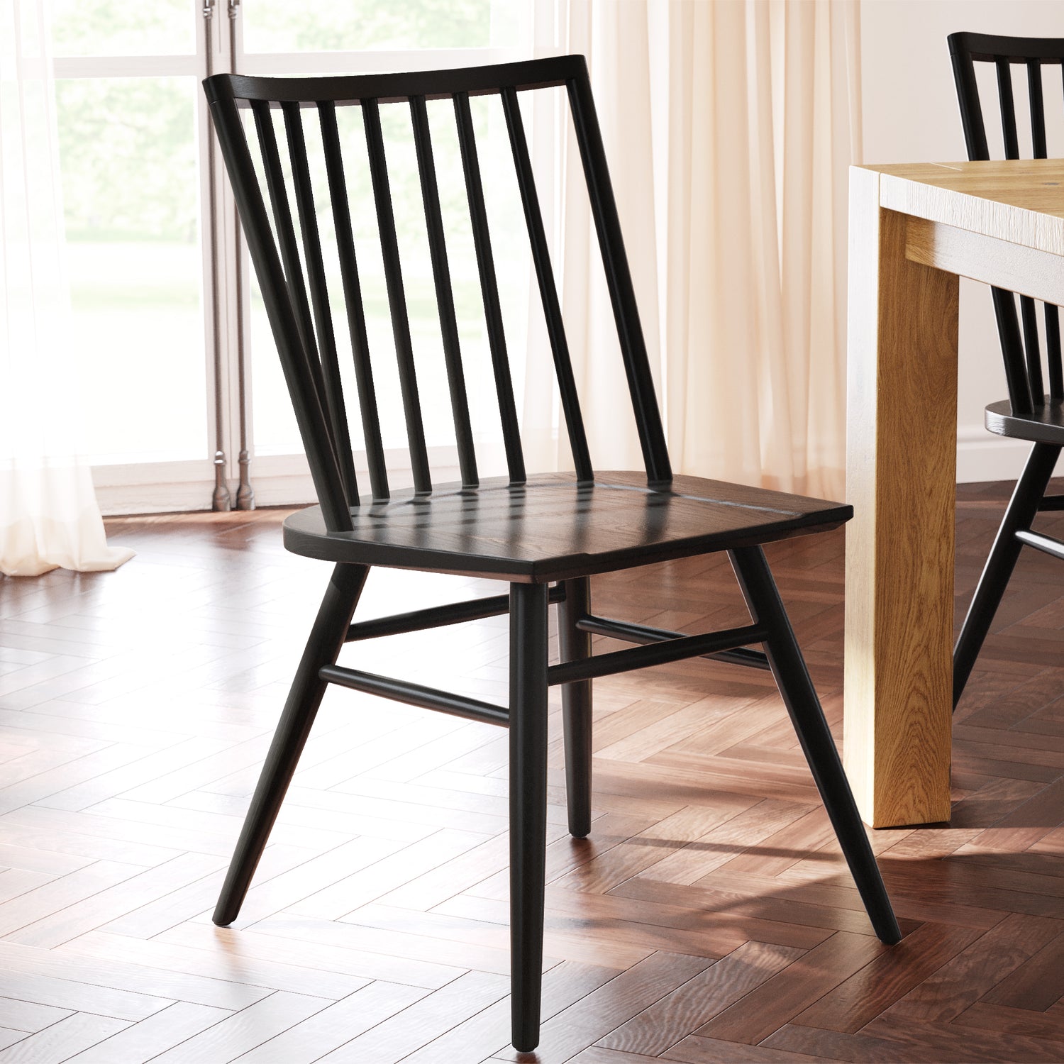 Talia Dining Chair | Black lifestyle_image