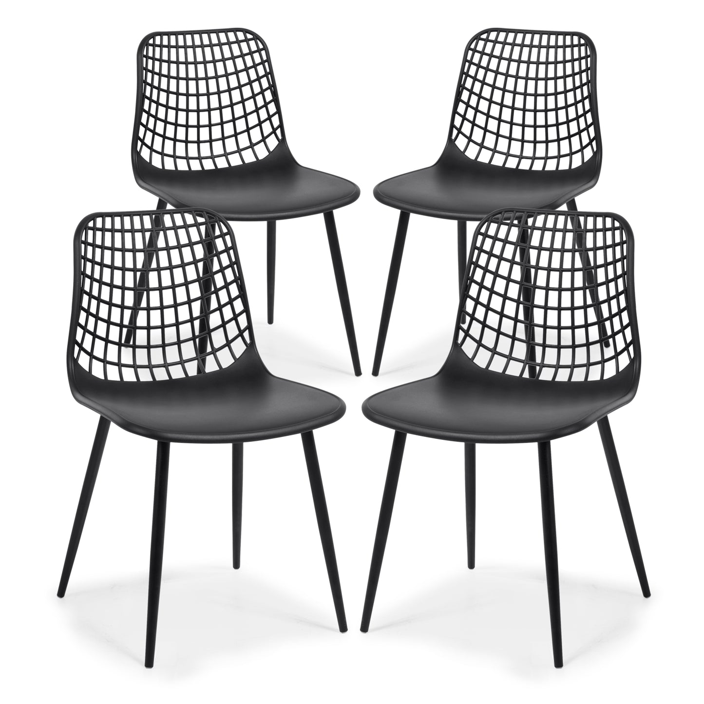 Marais Dining Chair | Black | Set of 4