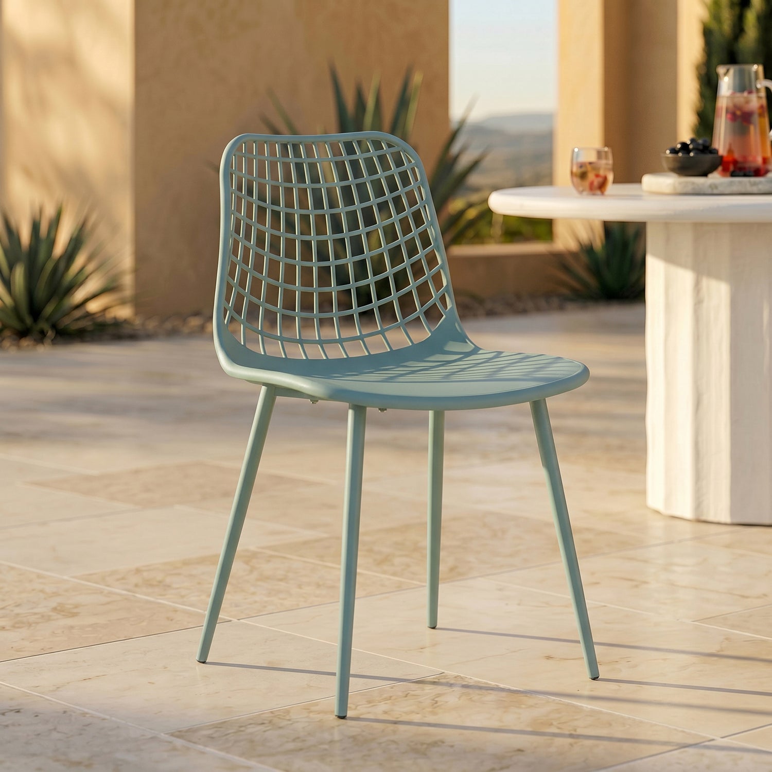 Marais Dining Chair | Pistachio Green | Set of 4 lifestyle_image