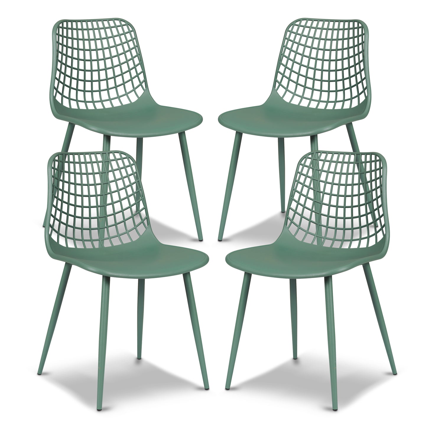 Marais Dining Chair | Pistachio Green | Set of 4