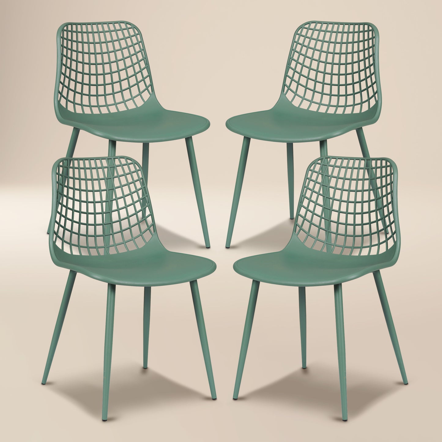 Marais Dining Chair | Pistachio Green | Set of 4
