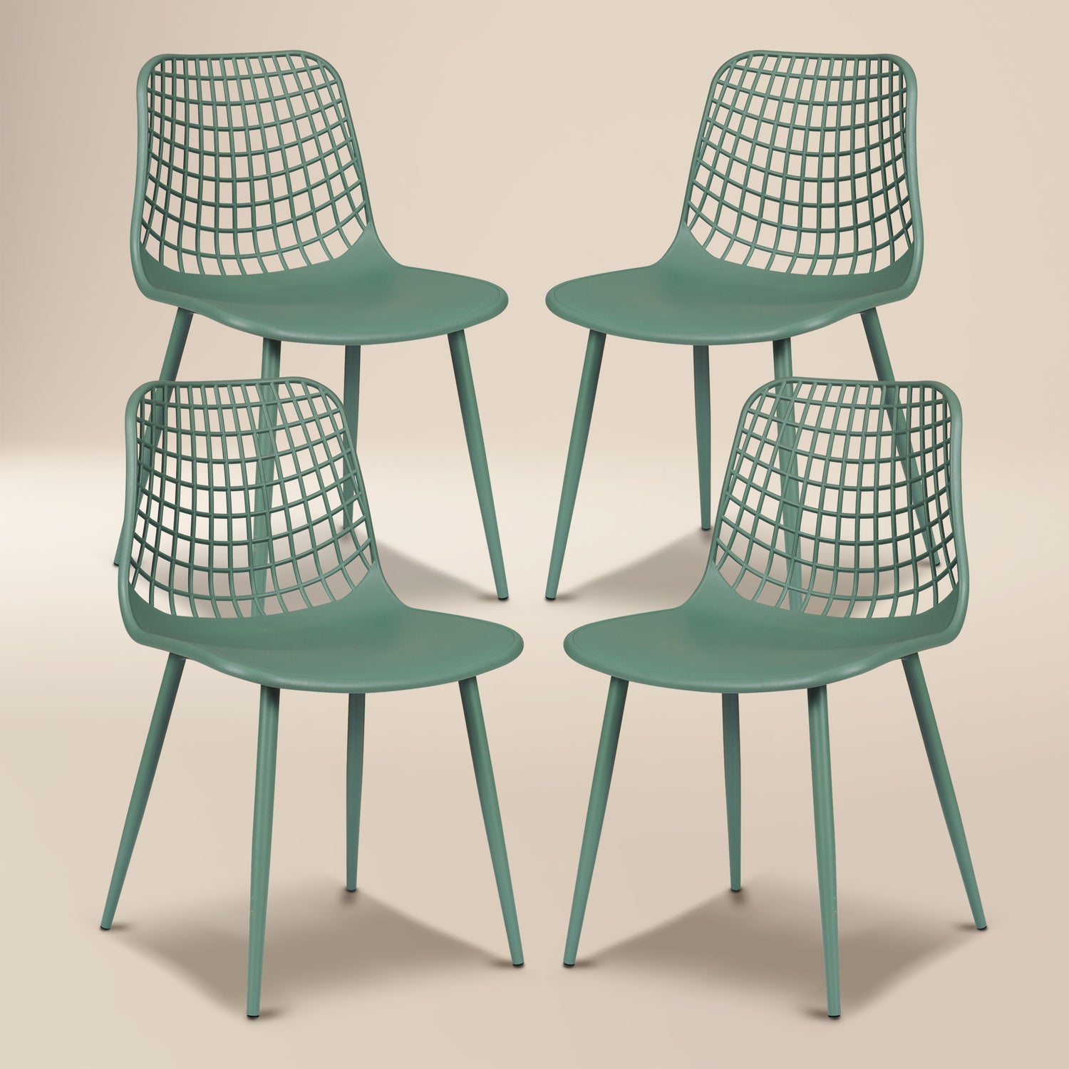 Marais Dining Chair | Pistachio Green | Set of 4 