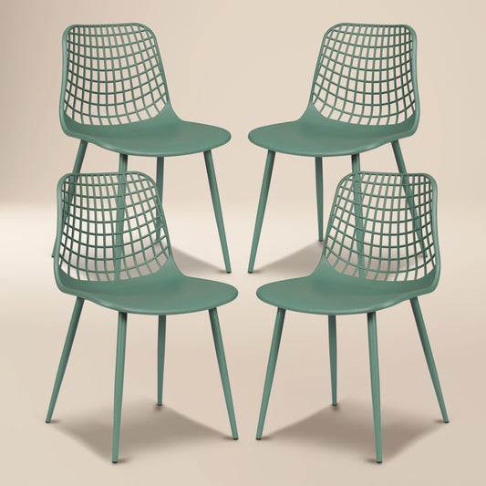 Marais Dining Chair | Pistachio Green | Set of 4