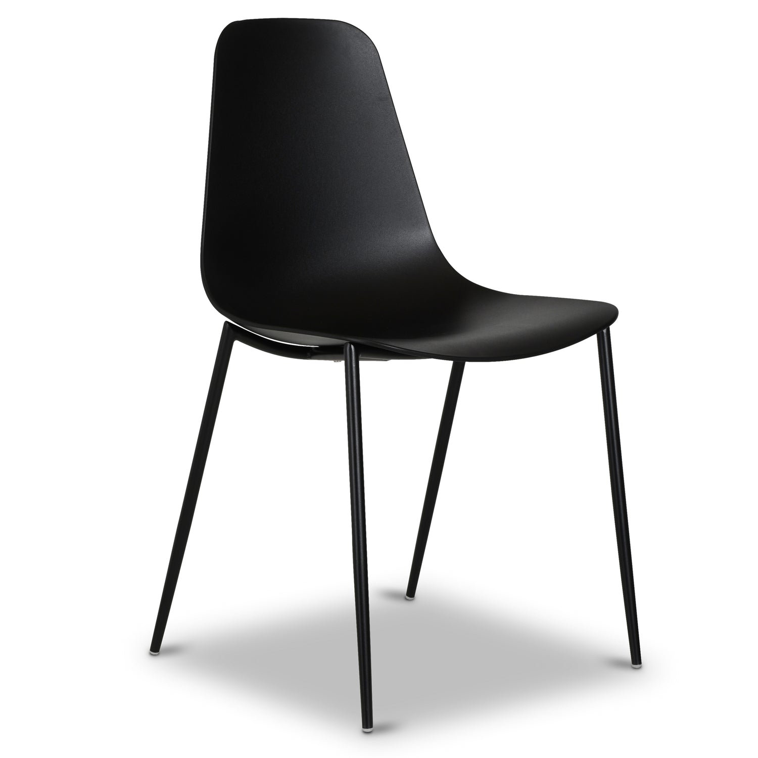 Isla Dining Chair | Ebony Black | Set of 4 