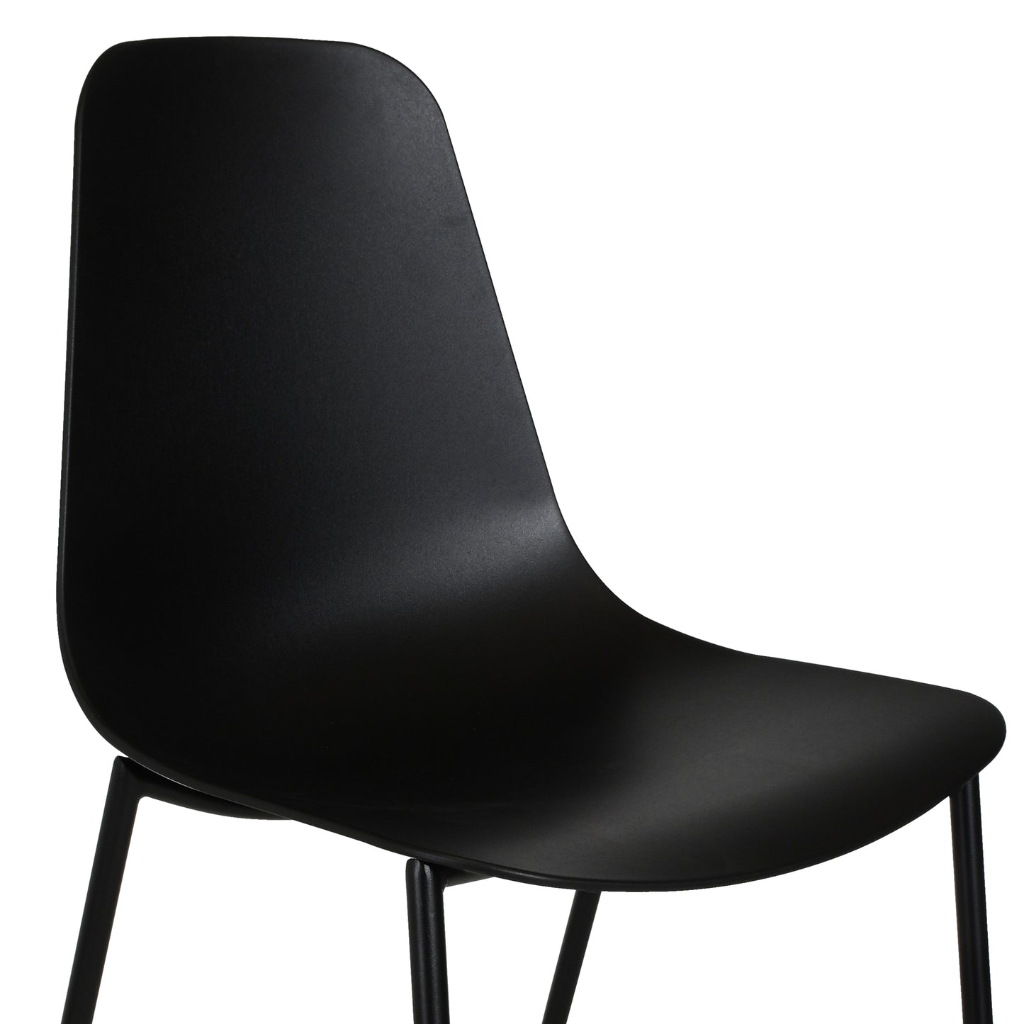 Isla Dining Chair | Ebony Black | Set of 4